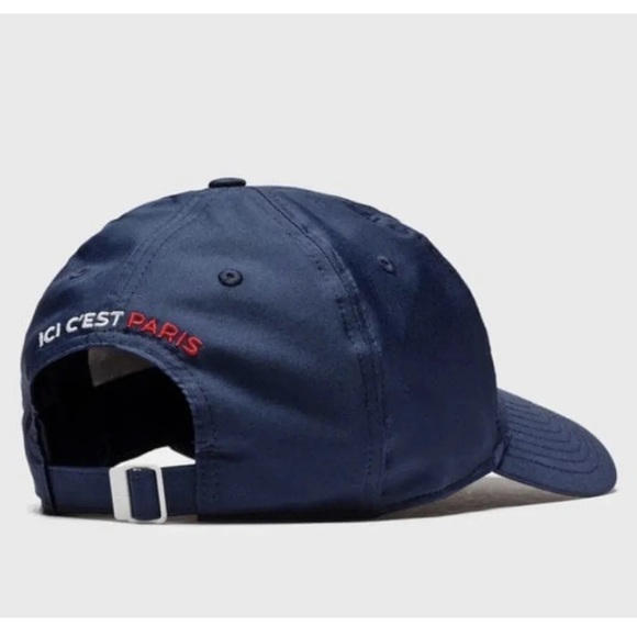 Nike Jordan Paris Saint Germain PSG Navy Blue Hat Cap DH2421-410 Strapback - Picture 2 of 2